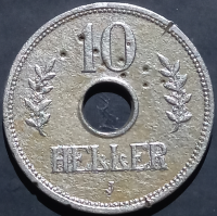 Tanzania 10 Heller 1908 1914