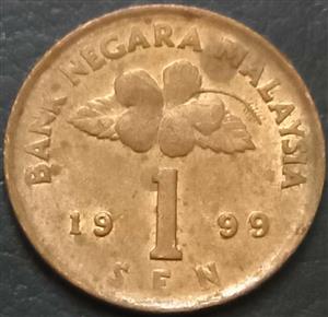 Malaysia 1 Sen 1989 2008