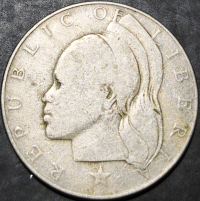 Liberia 1 Dollar 1966~1975