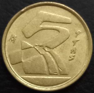 Spain 5 Peseta 1989 1998