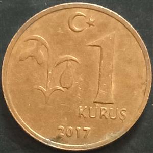 Turkey 1 Kurus 2009-2024