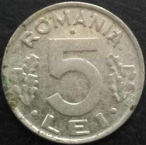 Romania 5 Lei 1992 2005