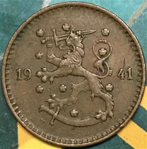 Finland 1 Markka 1940 1951