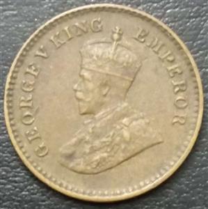 India - British 1/12 Anna 1912-1936