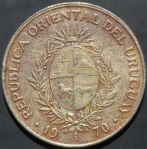 Uruguay 20 Pesos 1970 