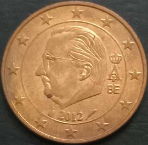 Belgium 5 Euro Cent 2009 2012