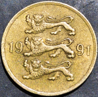 Estonia 5 Senti 1991 1995