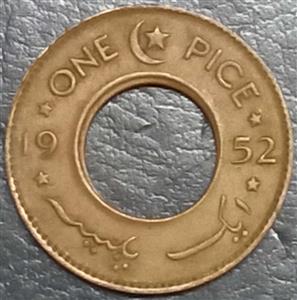 Pakistan 1 Pice 1948 1952
