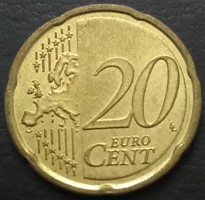 Luxembourg 20 Euro Cent 2009 2024