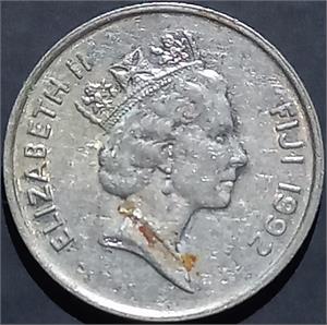 Fiji 5 Cents 1990~2006