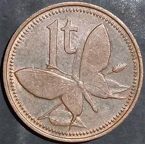 Papua New Guinea 1 Toea 1975 2004