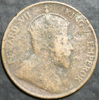Hong Kong 1 Cent 1902~1905 Edward