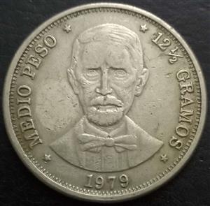 Dominican Republic ½ Peso 1978 1981