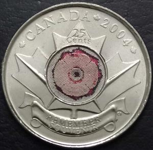 Canada 25 Cent 2004 