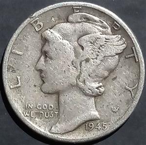 USA 10 Cents 1916 1945