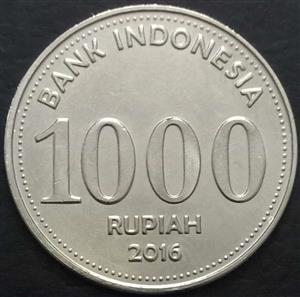 Indonesia 1000 Rupia 2016 