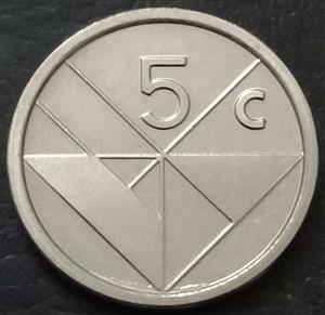 Aruba 5 Cent 1986 2018