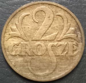 Poland 2 Groszy 1925 1939
