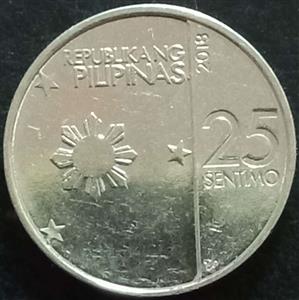 Philippines 25 Sentimos 2017 2019