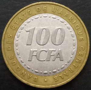 Central African States 100 Franc 2006 2019