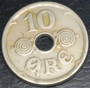 Denmark 10 Øre 1924 1926