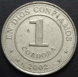 Nicaragua 1 Cordoba 2002 2014