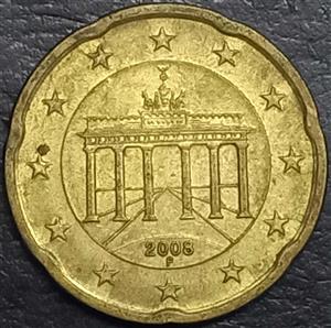 Germany 20 Euro Cent 2002 2006
