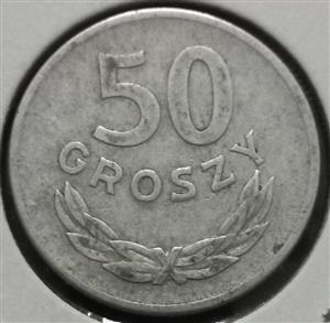Poland 50 Groszy 1949 