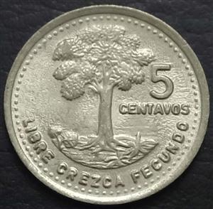Guatemala 5 Centavo 1985~1998