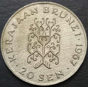 Brunei 20 Sen 1967 