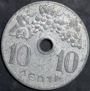 Greece 10 Lepta 1954~1971