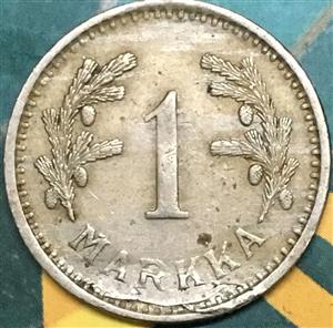 Finland 1 Markka 1928 1940