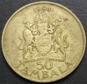 Malawi 50 Tambala 1986-1994