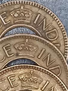 India - British 1 Pice 1943~1947