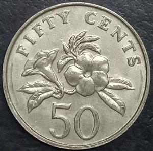 Singapore 50 Cent 1989 1991