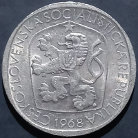 Czechoslovakia 3 Koruny 1965 1969