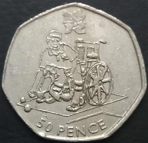 Great Britain 50 Penny 2011 
