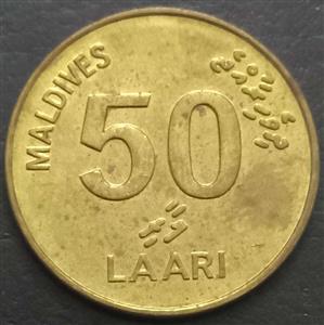Maldive Islands 50 Laari 2008 