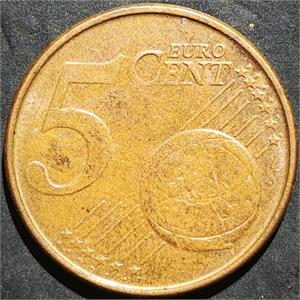 Belgium 5 Euro Cents 2014~2016
