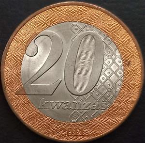 Angola 20 Kwanza 2014 