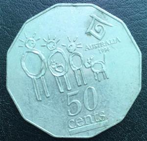 Australia 50 Cent 1994 