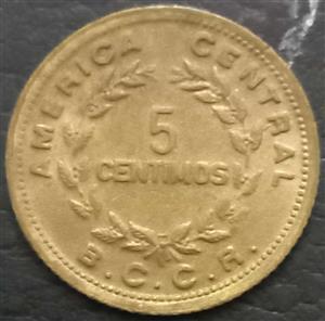 Costa Rica 5 Centimos 1979 