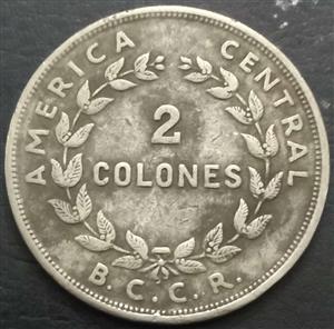 Costa Rica 2 Colones 1968~1978