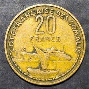 Djibouti 20 Francs 1952