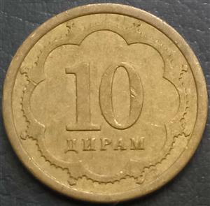 Tajikistan 10 Diram 2001-2006