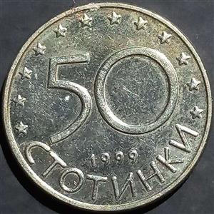 Bulgaria 50 Stotinki 1999 2002
