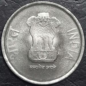 India Republic 1 Rupee 2011-2019 Bombay