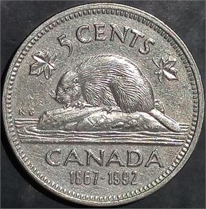 Canada 5 Cents 1992