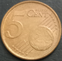 Finland 5 Euro Cents 1999 2006