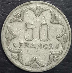 Central African States 50 Franc 1976 2003